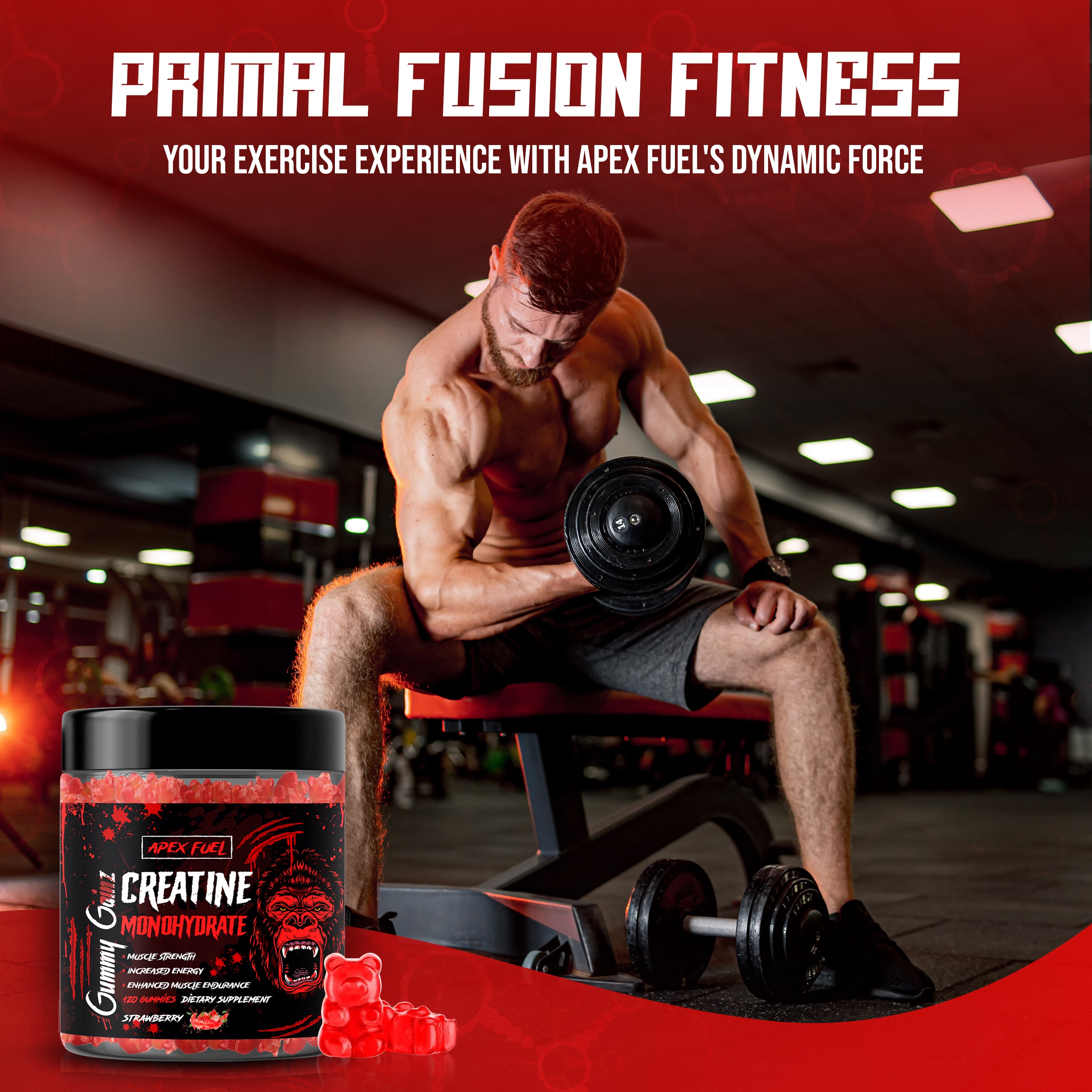 Apex Fuel Ceatine Gummies